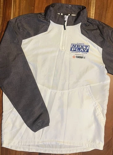 Holloway Next Play Lightweight Windbreaker,1/2 Zip Pullover Jacket Men’s Medium  video thumbnail