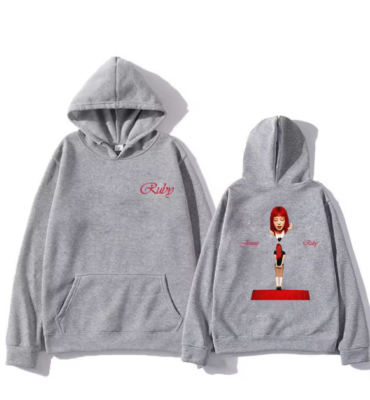 JENNIE BLACKPINK RUBY HOODIE Fan Merch Sweatshirt Concert
