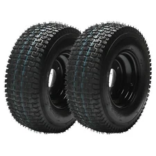 2Pack 13x5.00-6 Wheel Turf Tire Rim For 3 Lugs Go Kart ATV Quad Buggy Lawn Mower