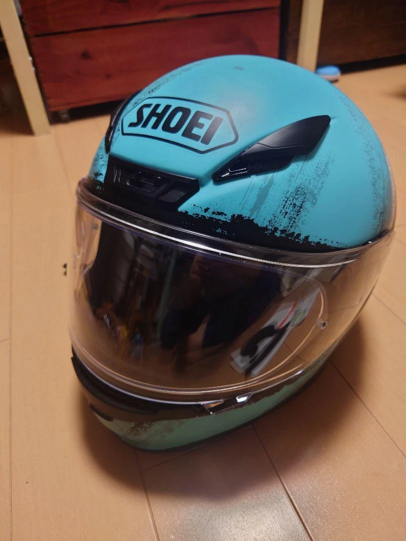 SHOEI Z-7 SHOREBREAK Full Face Motorcycle Helmet Size L | eBay