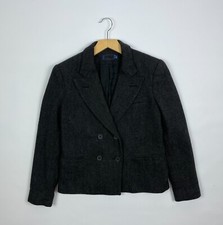 Women s Polo Ralph Lauren Double Breasted Wool Tweed Blazer