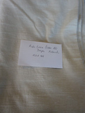 1 Pottery Barn kids linen cotton natural blackout curtain Drape 44 120 sample