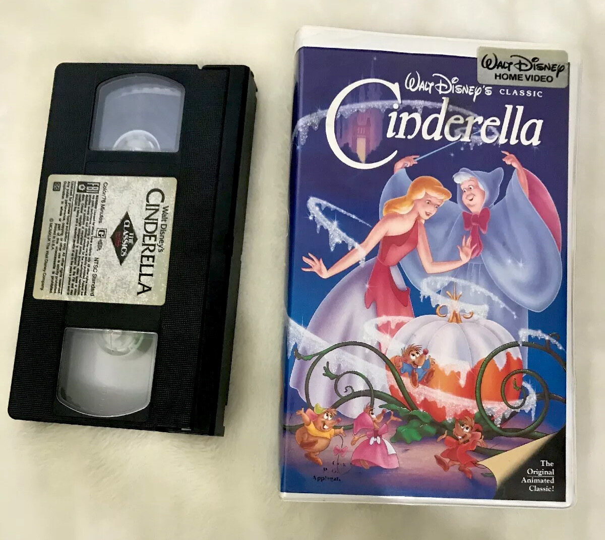 Cinderella (1988) VHS. Black Diamond Classic #410 by Walt