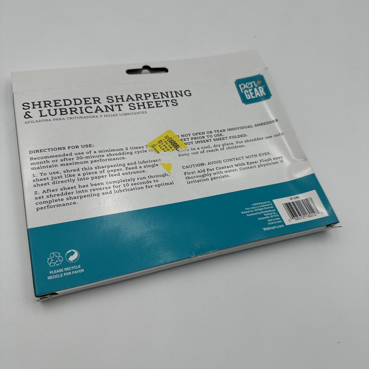 shredder lubricant sheets walmart Bonsaii Paper Shredder Lubricating Sheets, 24-Pack, Cleaner for Shredding,  8.7 x 7.9 inch/Piece main image 0