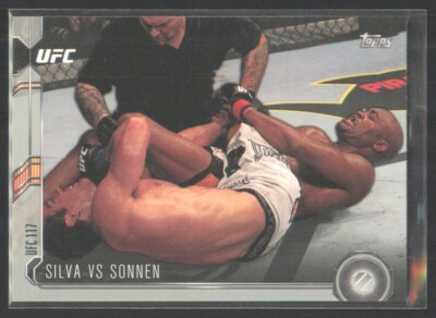 2015 Topps UFC Chronicles Anderson Silva vs Sonnen #105