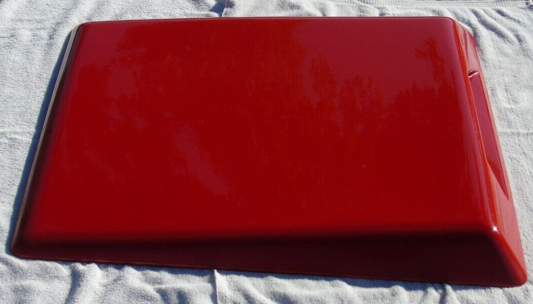 Ferrari Testarossa 1986 Rear Deck Lid Central Panel Hood Trunk Red OEM Taillight