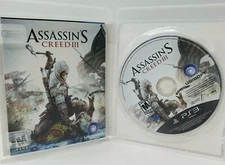 Assassin's Creed III (Sony PlayStation 3, PS3, 2012) - Includes Manual