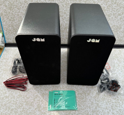 Jam HX-P400 Bluetooth Bookshelf Speakers - kompakte Regallautsprecher, Bluetooth