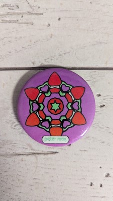 Original Vintage Peter Max 1960's Tin Celluloid Pinback Button NOS!