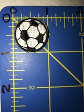Soccer Ball Patch Black  White Football Futbol Futebol
