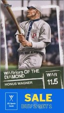 2020 Topps Warriors of the Diamond #WOD-10 Honus Wagner