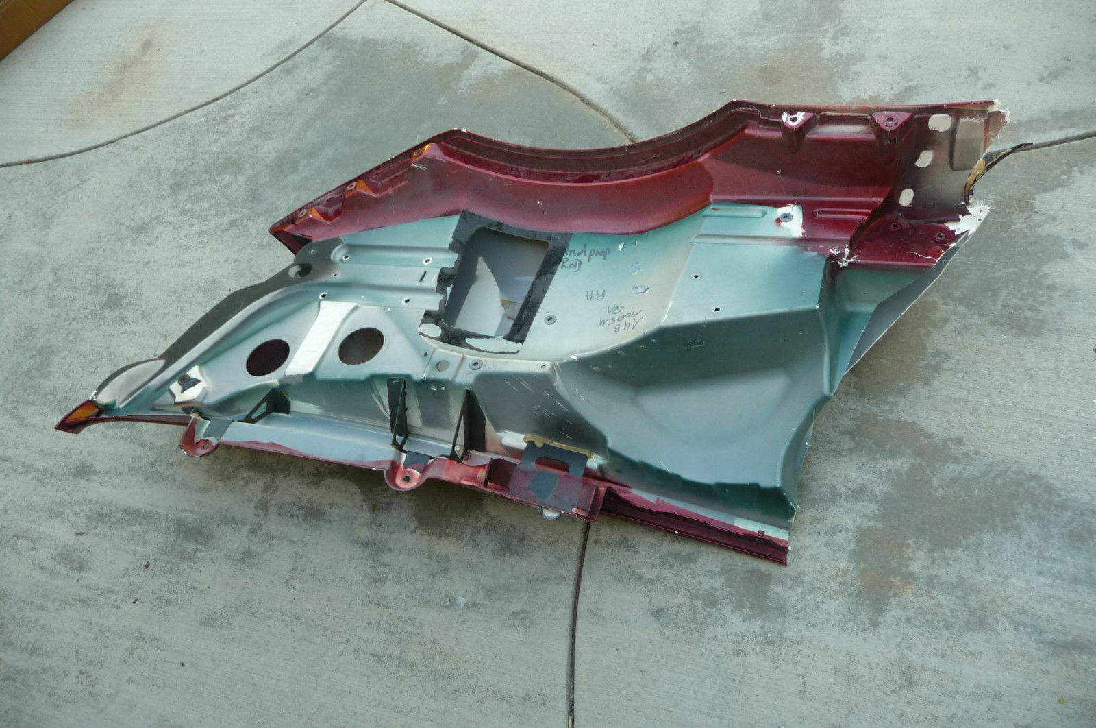 2012-2013 Mclaren MP4-12C Quarter Panel Rear Fender Right RT RH 11A0390CP OE