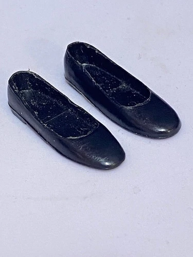 Vintage Skipper Skooter Black Flats Shoes Japan Lot B