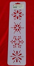 Snowflakes Set StenSource MYLAR PAINT STENCIL NEW 1995 W7024