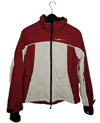 EK7587 Damen Jacke von Esprit Sports, rot-weiß, Gr.38