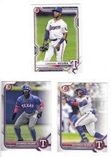 Luisangel Acuna - 2021/2022 Bowman  - RC - Rangers/ Mets