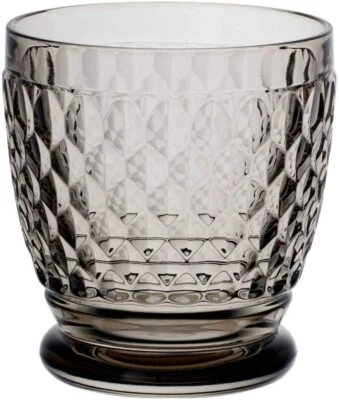 Villeroy & Boch Glass Tumbler 330 ml Smoke/Grey Single/ Set of 2 or 4 Glassware - Image 1 of 3