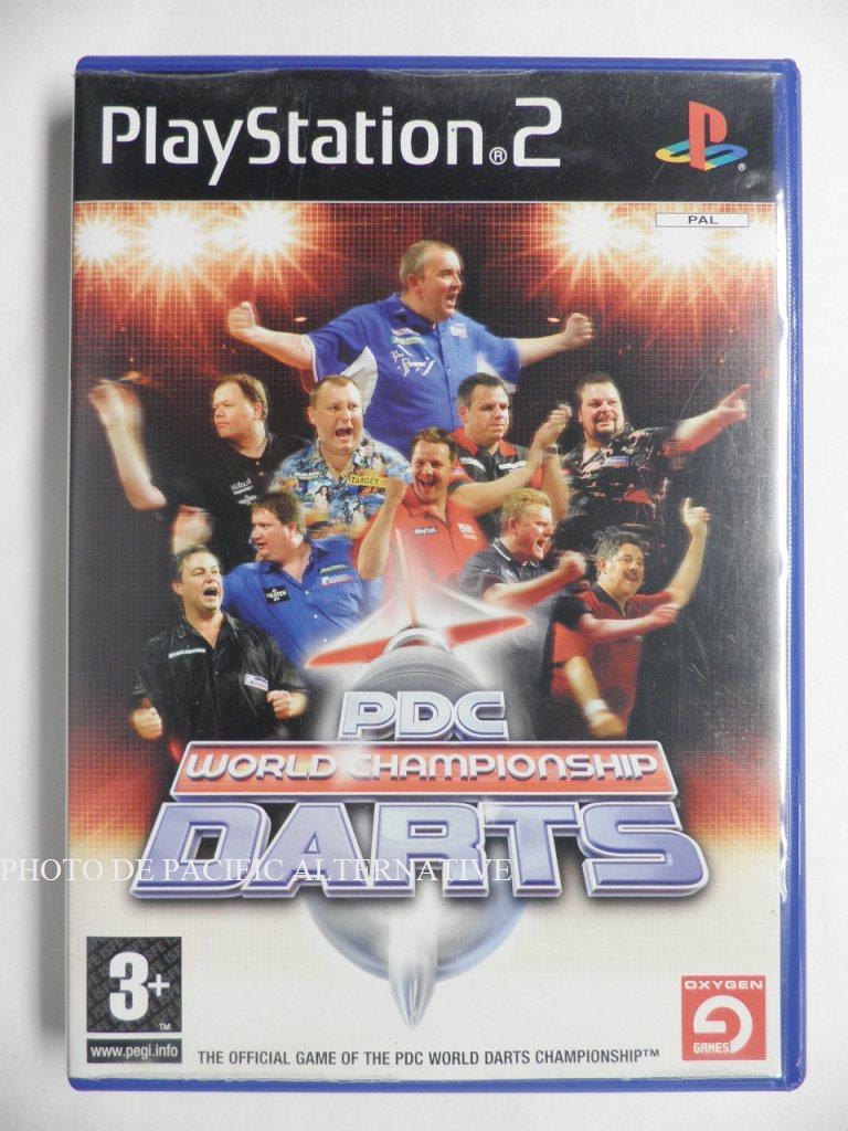 COMPLET jeu PDC WORLD CHAMPIONSHIP DARTS playstation 2 PS2  francais flechettes
