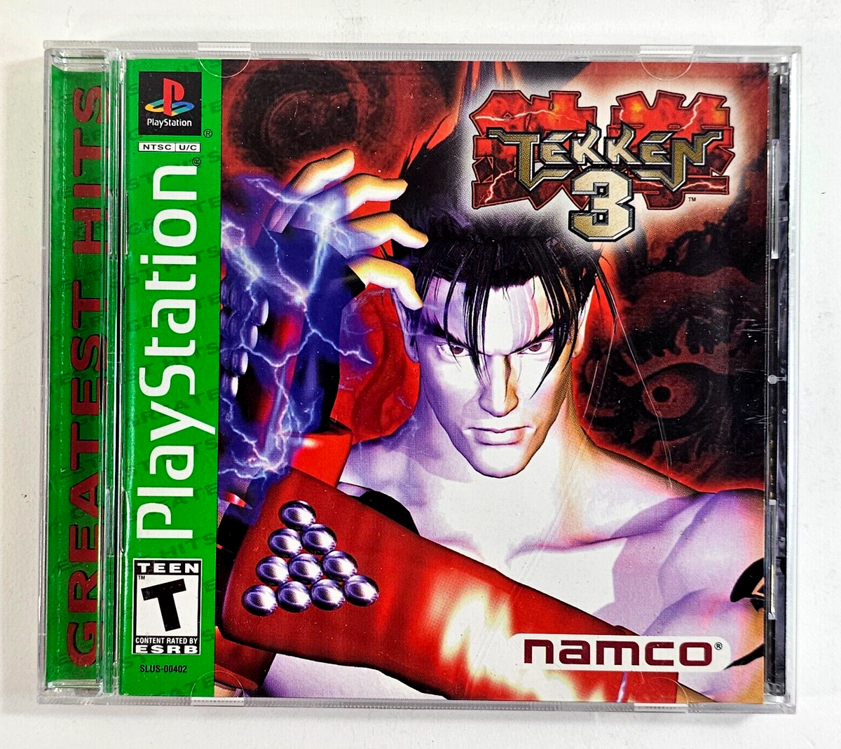 Tekken 3 (Sony PlayStation 1, 1998) Game Case Manual