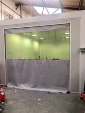 30FT X 10FT GARAGE CAR REPAIR SPRAY BAY BOOTH REPAIR SMART BAY GARAGE CURTAINS