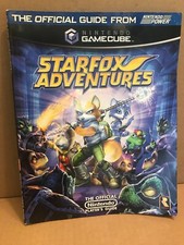 Starfox Adventures Official Nintendo Strategy Guide 128 Pages Near Miny GameCube