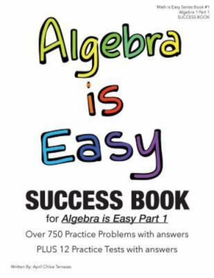 Algebra is Easy Part 1 SUCCESS BOOK, Like New Used, Free P&P in the UK