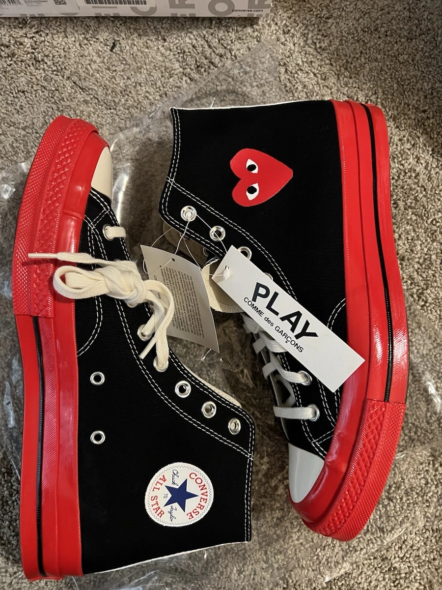 PLAY COMME des GARCONS × Converse 1CK712 Converse x PLAY Comme des Garçons Chuck 70 Multi Heart Unisex High
