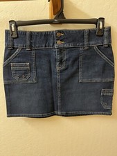 Old Navy Vintage Denim Jean Skirt Stretch Size 4