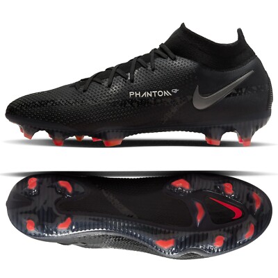 シューズ(男性用) nike Gtcut2 black phantom Nike Phantom GT2 Elite DF FG Black/Smoke Grey CZ9889-001 Men