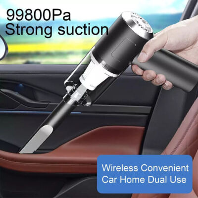 Car Vacuum Cleaner Duster Cordless Portable Rechargeable Wet & Dry Strong Suction | Best Price In 2024 At Herdzco Supplies - Foto 11