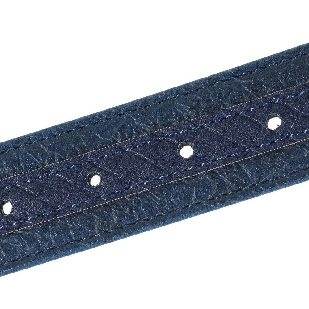 OAKLEY レザーベルト（ネイビー） Oakley Golf Belt Skull Belt 16.0 Navy PU Leather Adjustable