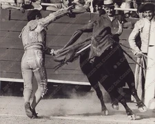 1968 FRANCE Frejus Cote d’Azur Roman arena Bullfighter Hernando Press Photo