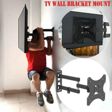 TV Wall Bracket Tilt Swivel For 26 32 35 38 40 42 45 48 50 52 55 Plasma LCD