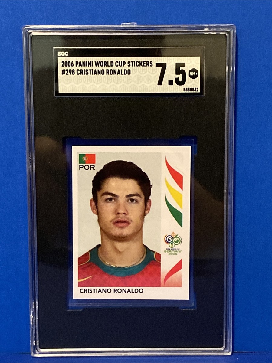 FIFA 2006 PANINI Cristiano Ronaldo World Cup Rookie Sticker
