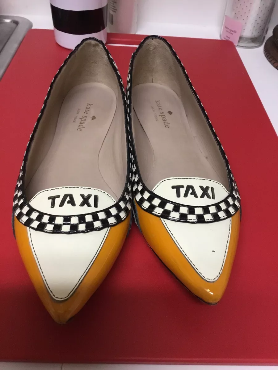 Kate spade sales taxi flats ebay