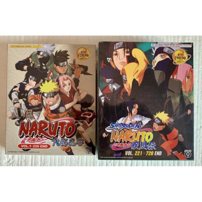 Naruto Shippuden Complete TV Series 1-720 English Dubbed