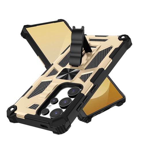 Funda rígida híbrida magnética para teléfono de automóvil para Samsung Galaxy S25 S24 S23 S22 - Imagen 10 de 22