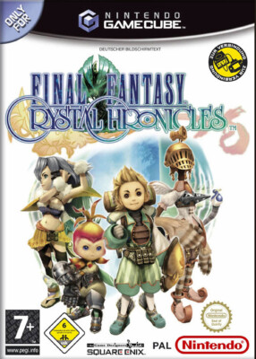 NINTEDNO GAMECUBE/WII  - FINAL FANTASY-CRYSTAL CHRONICLES -ADVANCE  LINK KOMPITA