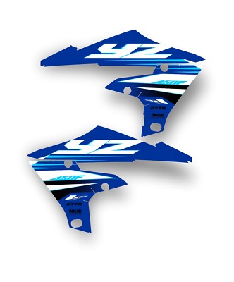 Yamaha   2018-22 Yz450F  Radiator Shrouds Graphics 2025 style HIGH QUALITY