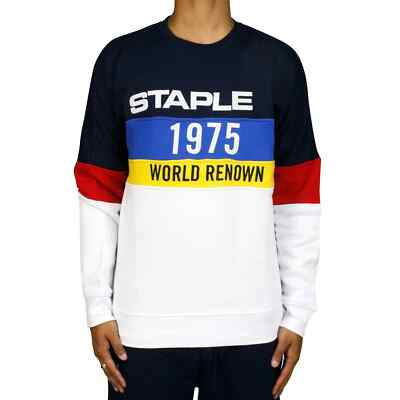 Staple 1975 World Renown Pigeon Expedition Size XL Crewneck Pullover Sweatshirt