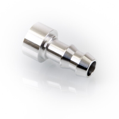 Arlows Alu Schlauchstutzen zum Anschweissen ( ~ 7mm / Dash 4 )
