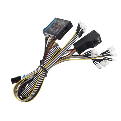 RC Car Light Simulation Control Light Beleuchtungssystem Kit für 1/10 Modell RC
