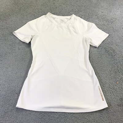 Tommie Copper Shirt Womens Medium Shoulder Centric Support Training White Gym