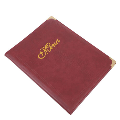 Menus Folder PU Menu Book Meal Price Folder Restaurant Menu Book - Picture 4 of 8