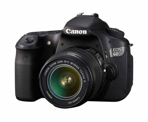 Canon EOS 60D 18.0MP Digital SLR Camera - Black (Kit w/ EF-S IS II 