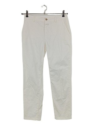 CLOSED Stoffhose Damen Hose Gr. DE 36 weiß Casual-Look