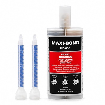 LAUCO Maxi-Bond Panel Bonding Adhesive MB-833   Two-Part Methacrylate Epoxy