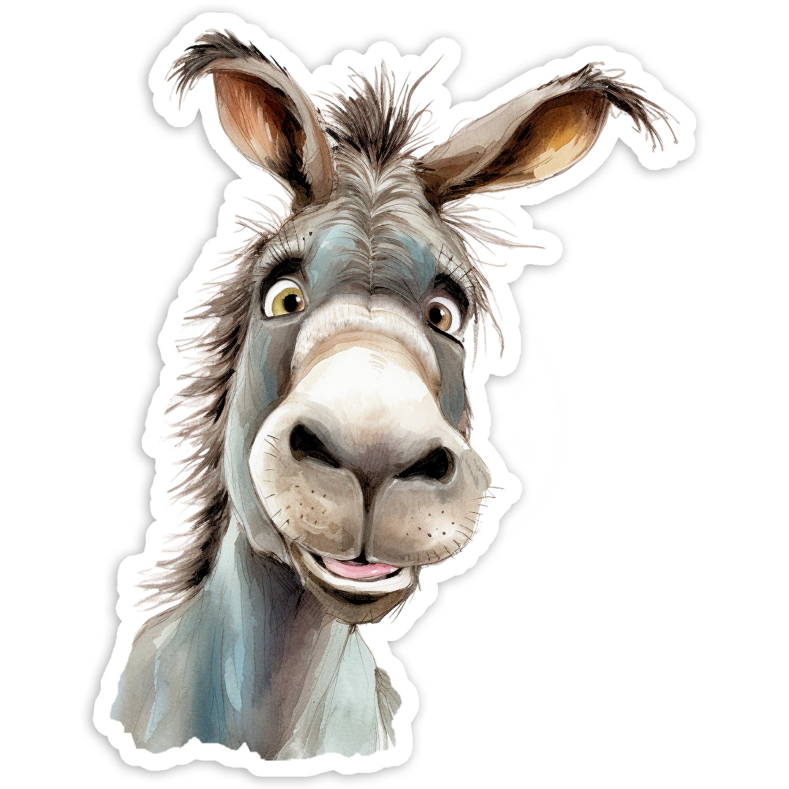 Donkey Mule - Vinyl Decal Sticker - Car Window Laptop - ebn12381
