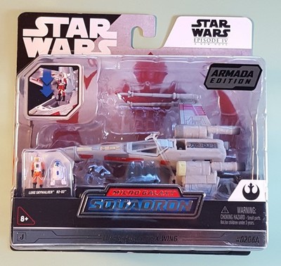 Star Wars Micro Galaxy Squadron Luke Skywalker's X-Wing Armada #0206A Excellent