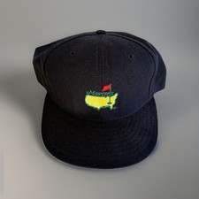 NEW Masters 1997 Golf Hat 7 1/2 Black Fitted ...